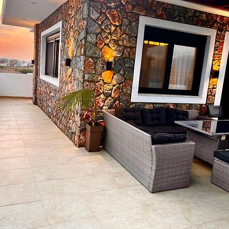 Odyssea Top View & Hot Jacuzzi Front Beach Kremasti  Exterior photo