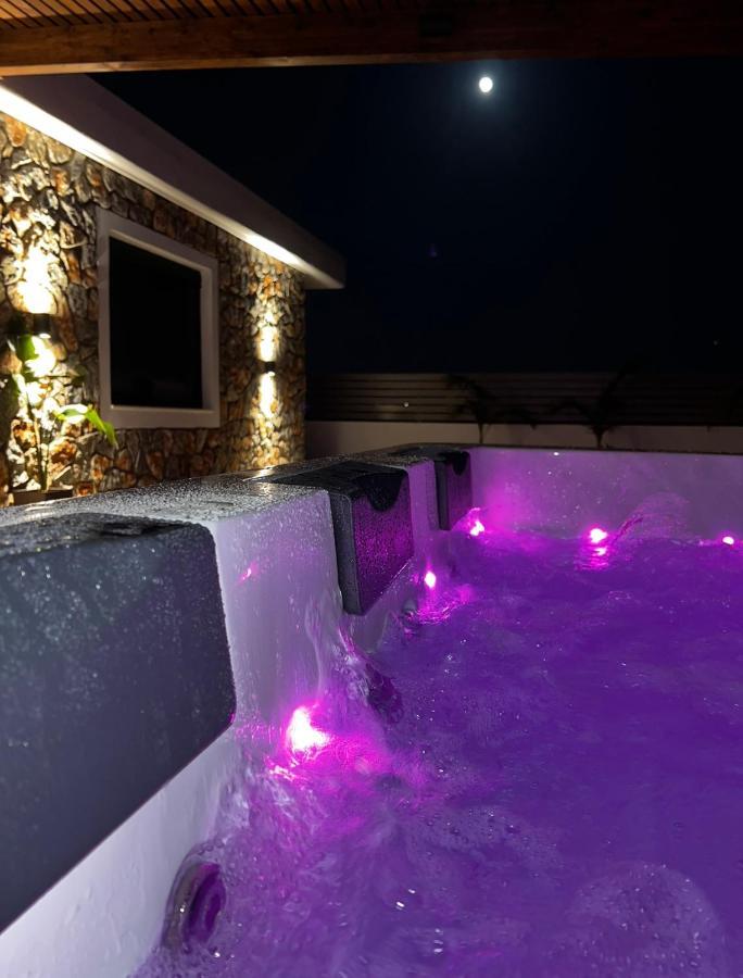 Odyssea Top View & Hot Jacuzzi Front Beach Kremasti  Exterior photo