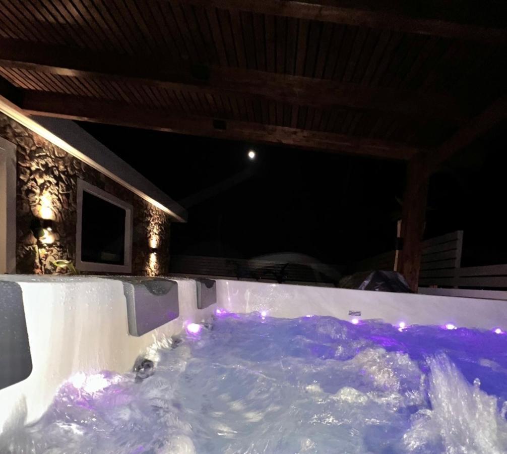Odyssea Top View & Hot Jacuzzi Front Beach Kremasti  Exterior photo